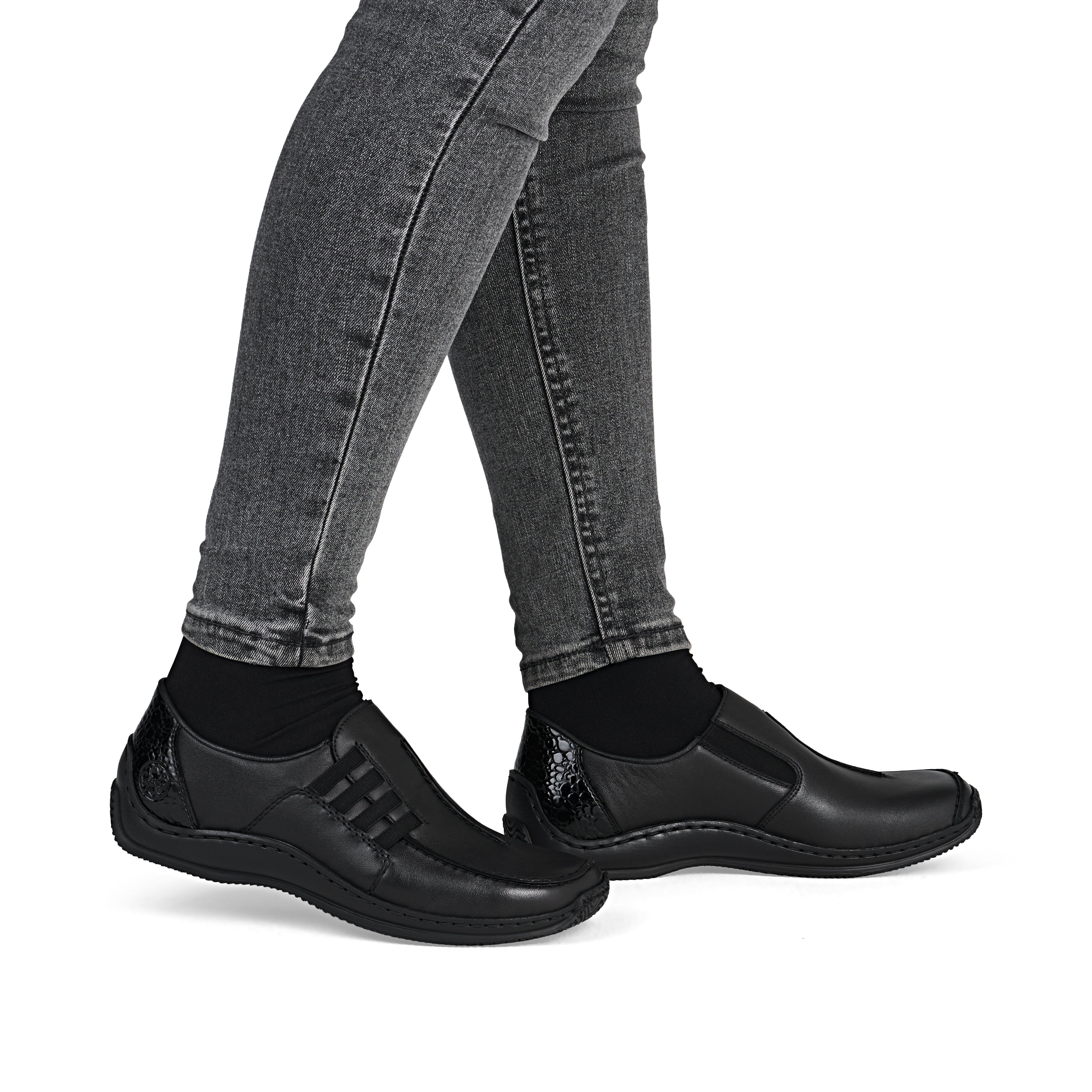 Rieker Woman's Shoes - Black | L1777-00 - Image 10