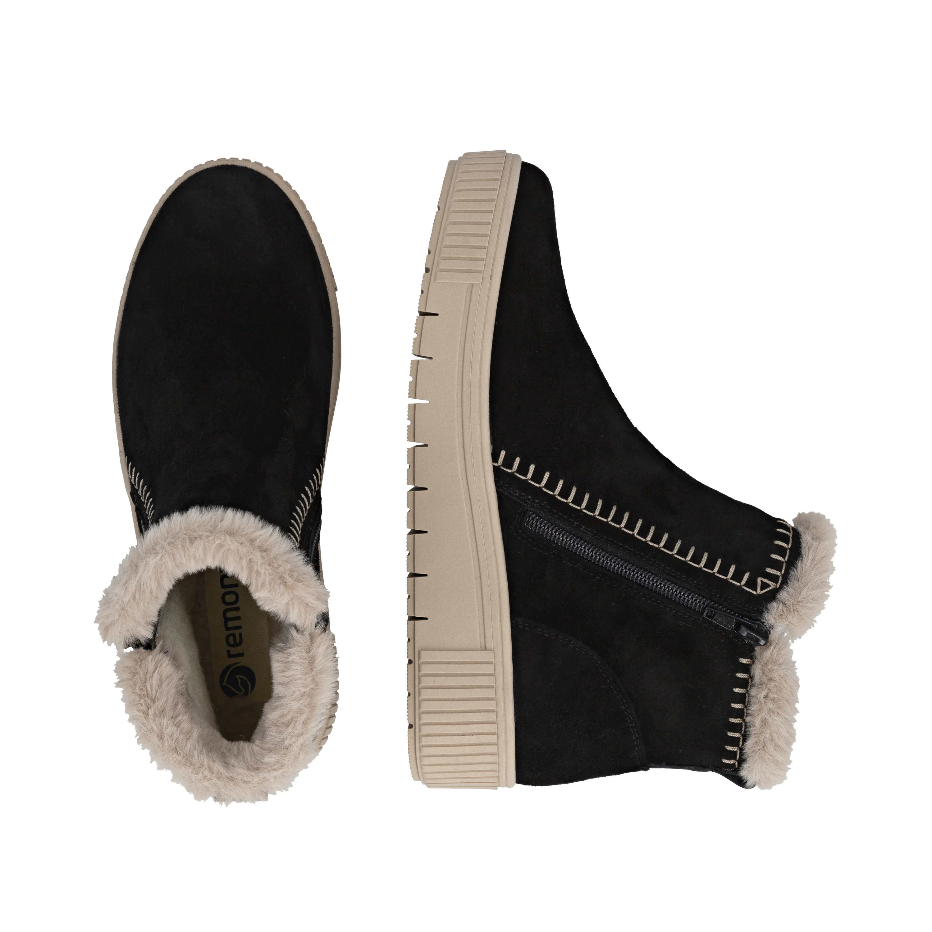 remonte Woman's Boots - Black | D3B70-03 - Image 9