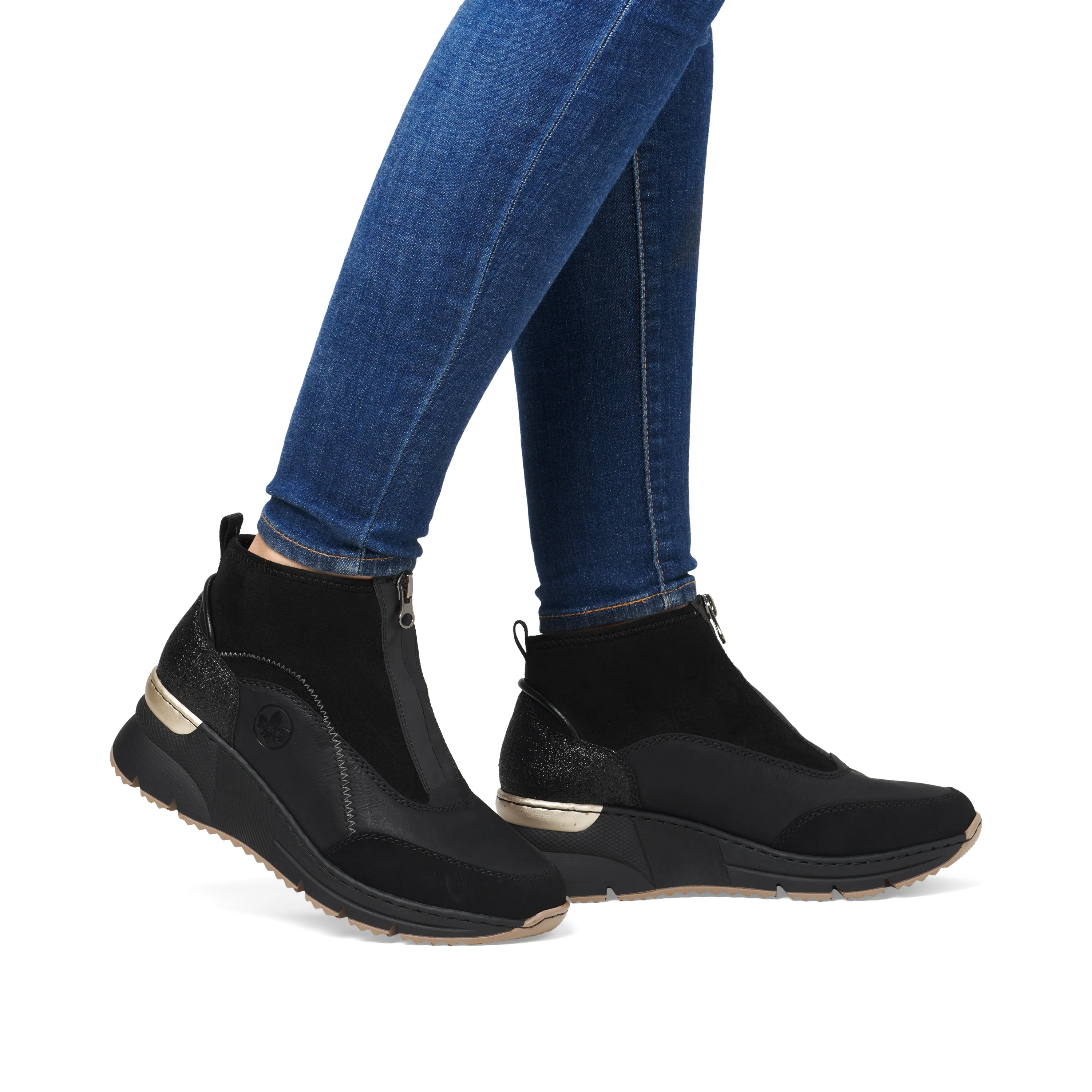 Rieker Woman's Boots - Black | N6361-00 - Image 10