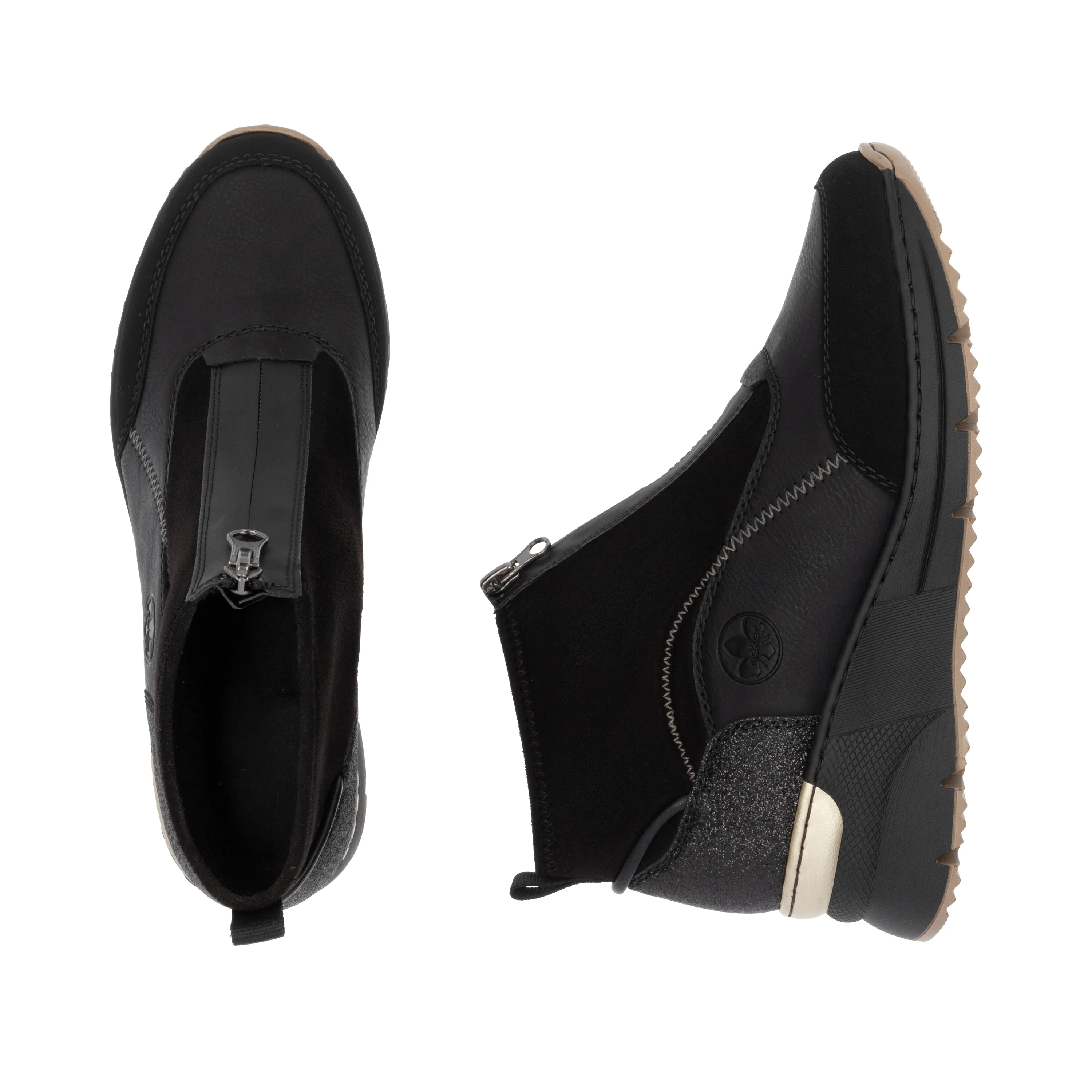 Rieker Woman's Boots - Black | N6361-00 - Image 9