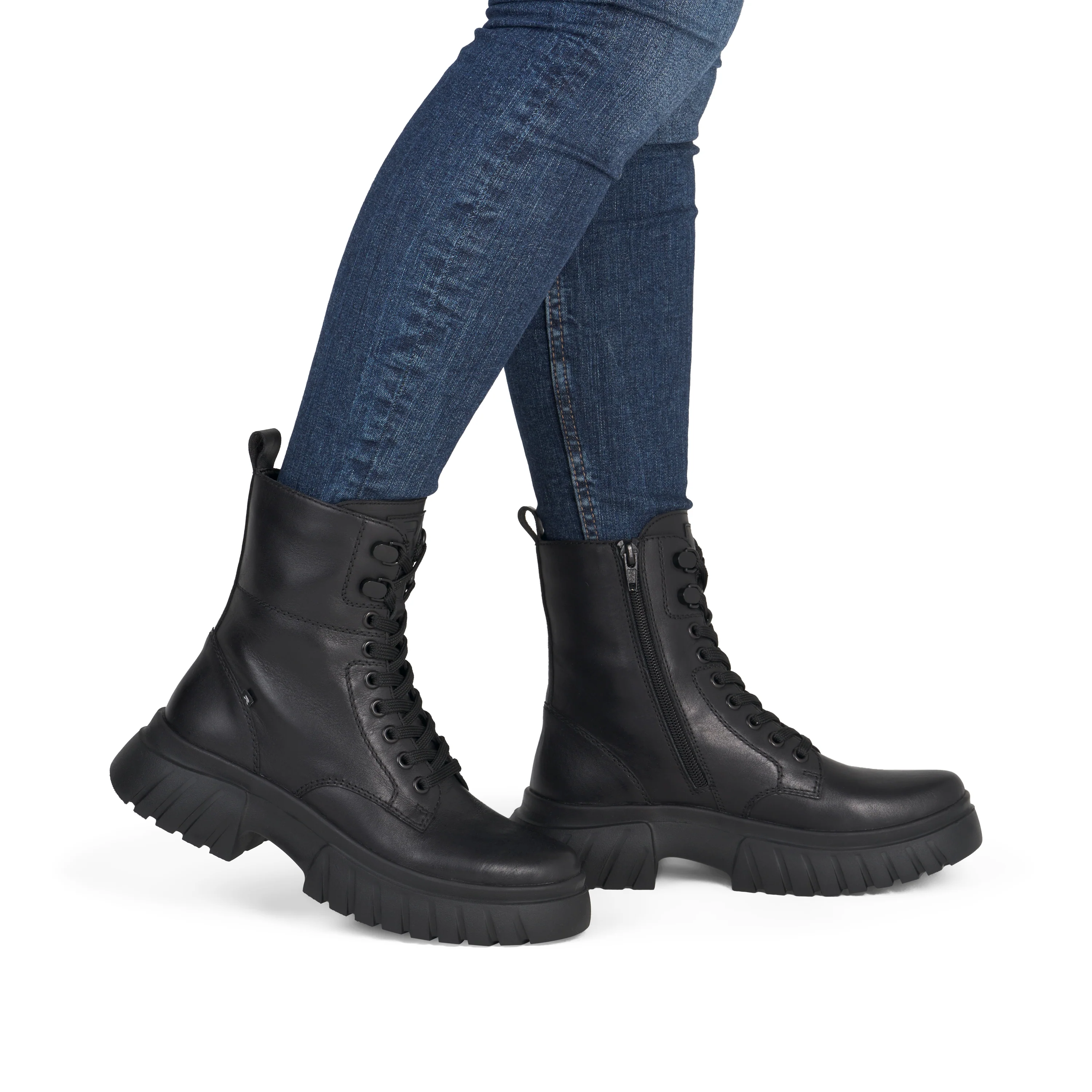 Rieker Sport Woman's Boots - Black | W1870-02 - Image 10