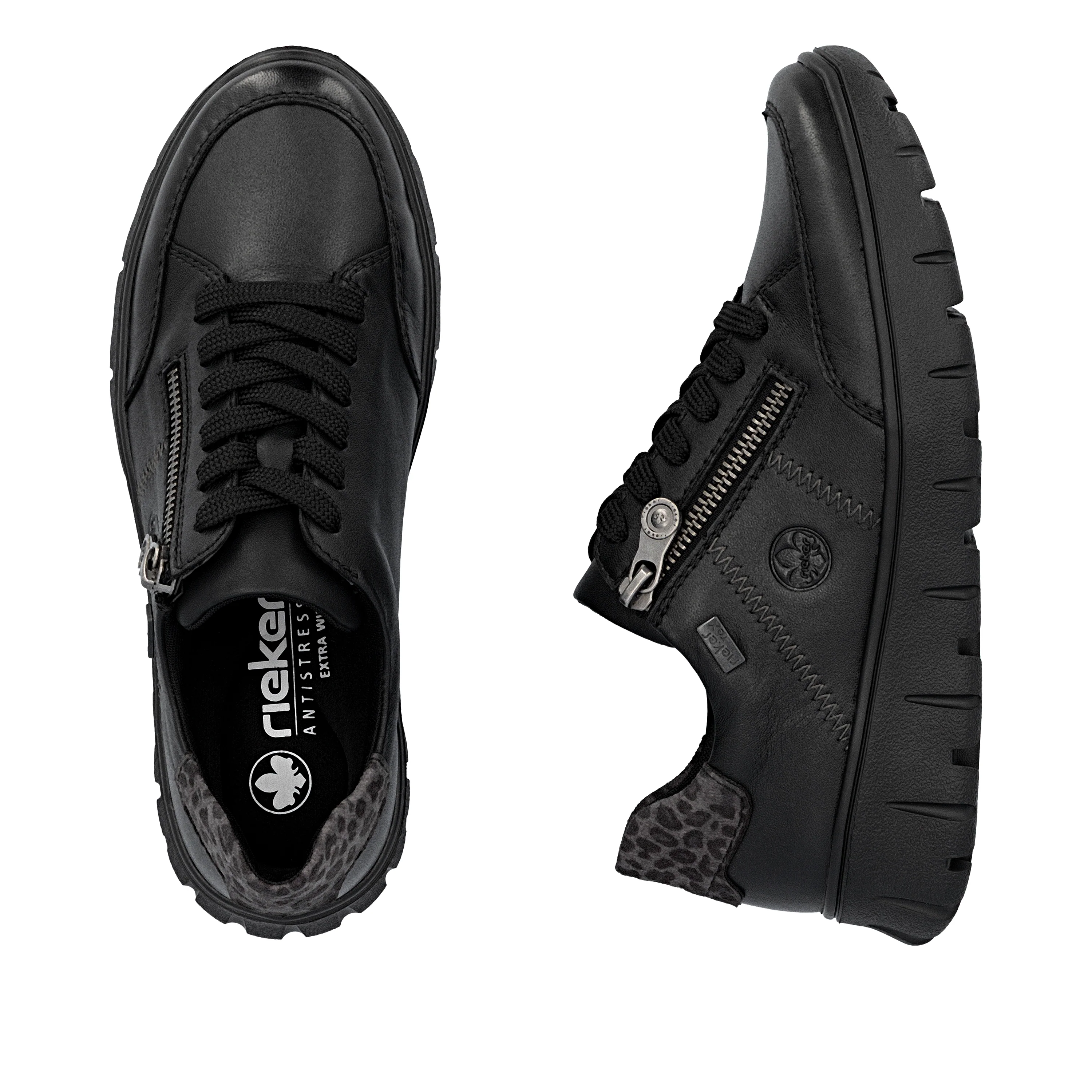 Rieker Woman's Shoes - Black | N1301-01 - Image 9