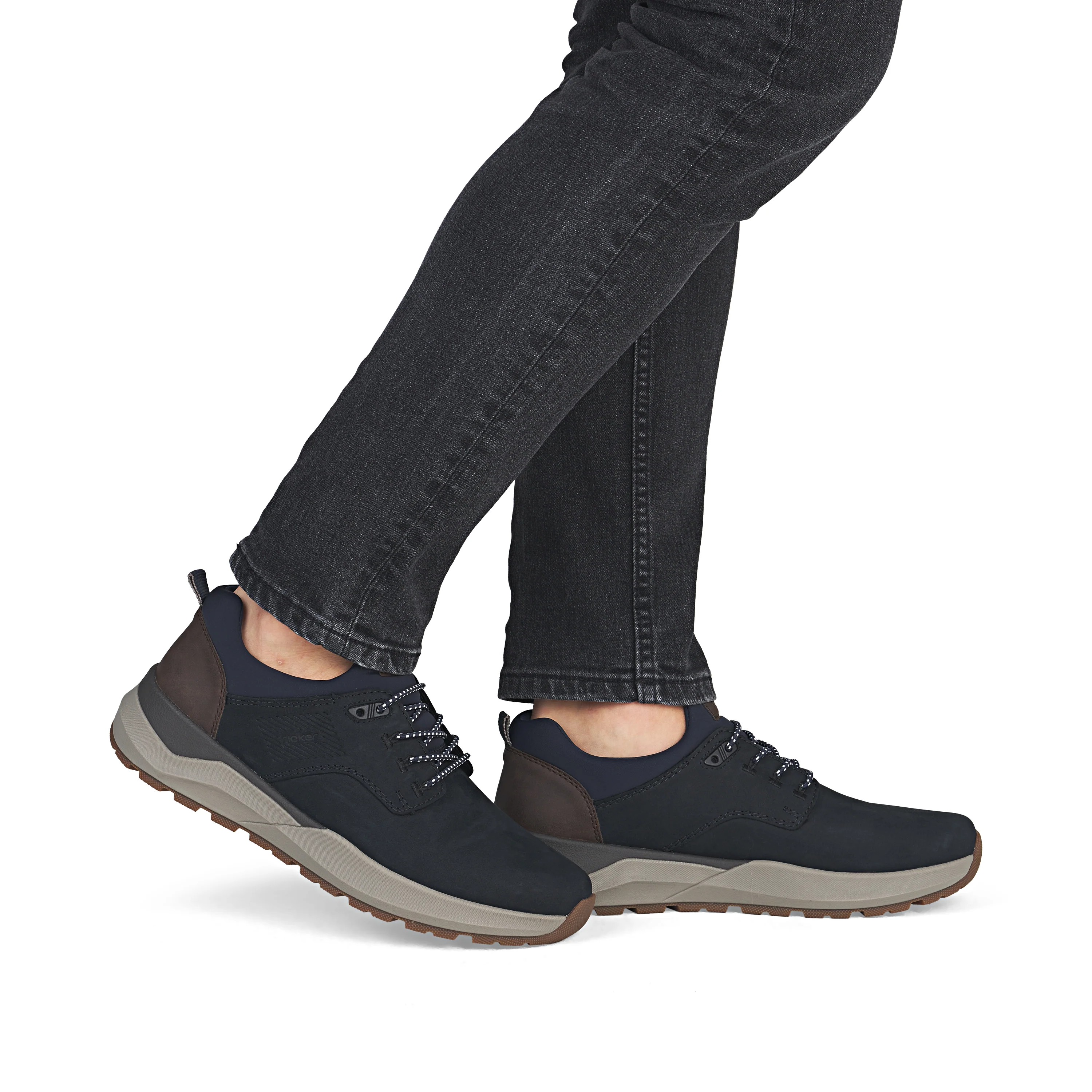 Rieker Men's Shoes - Blue | 06050-14 - Image 10