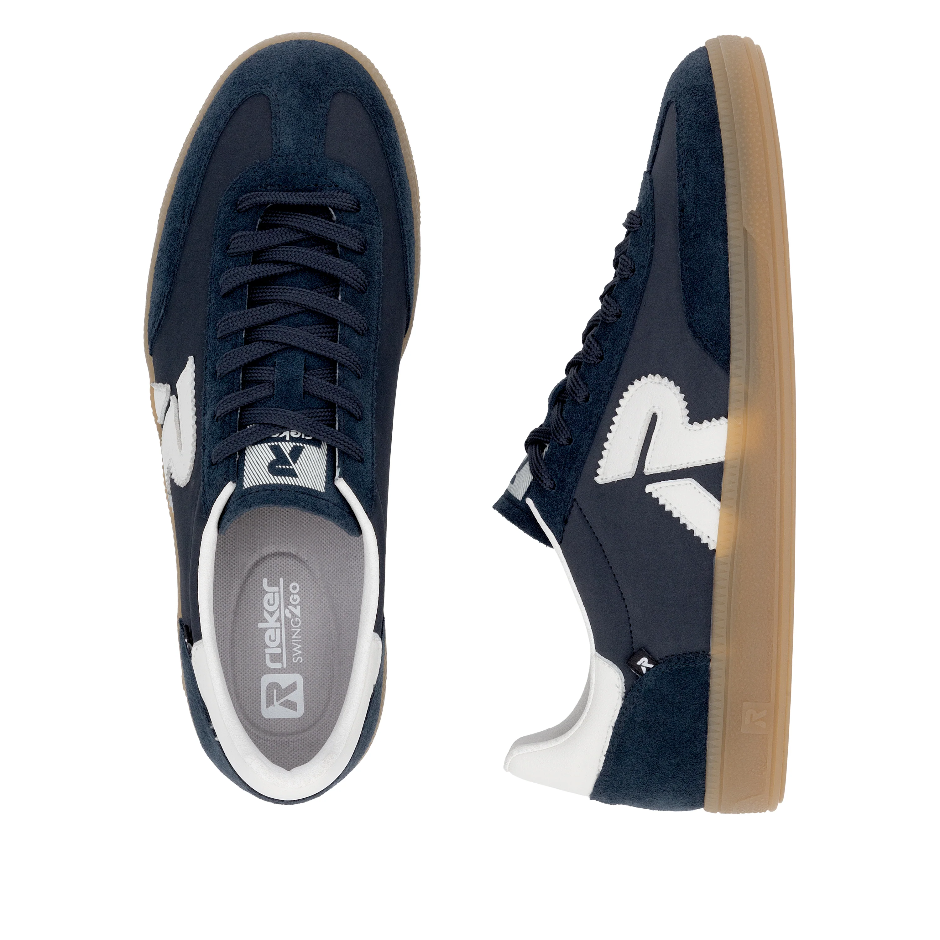 Rieker Sport Men's Shoes - Blue | U2200-16 - Image 9