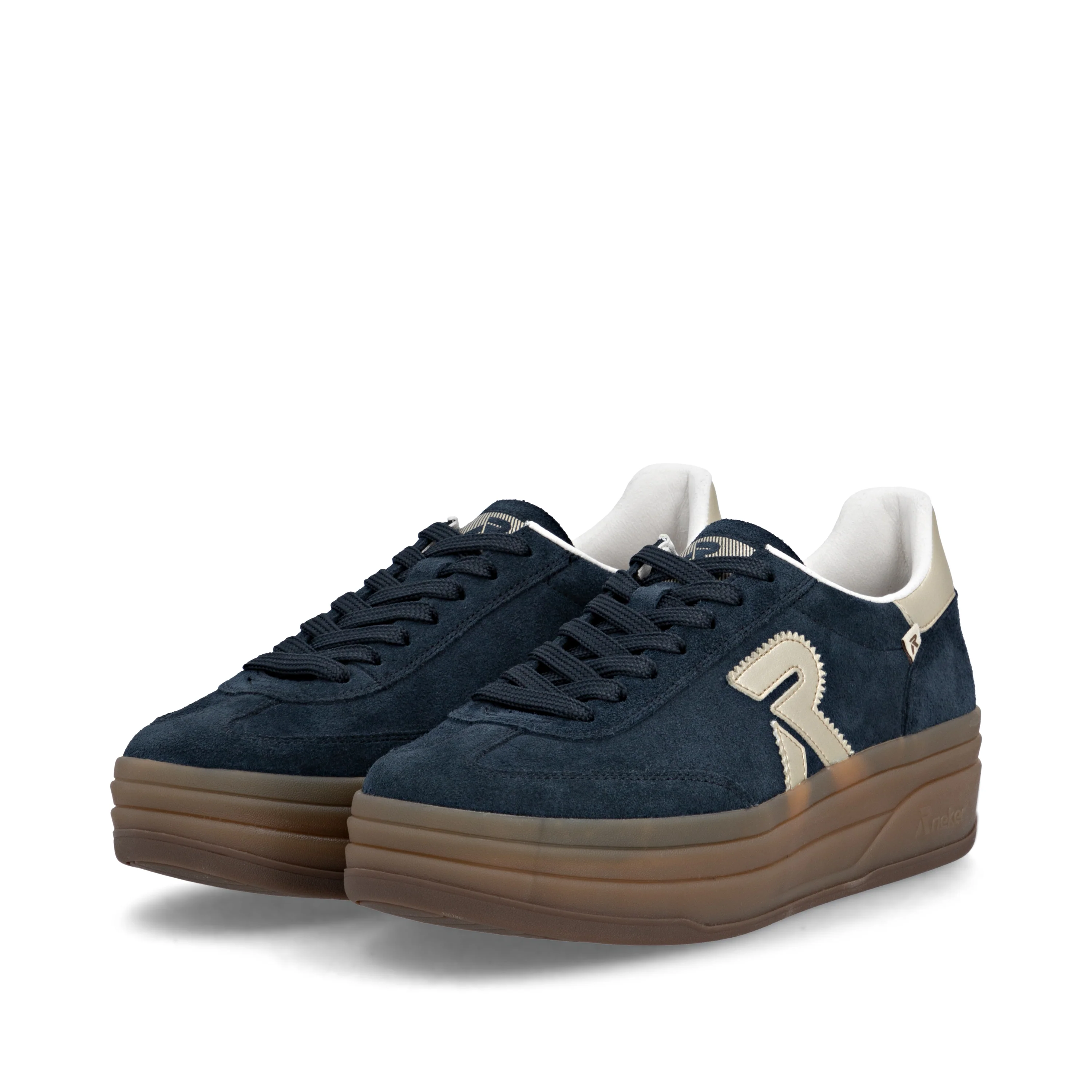 Rieker Sport Woman's Shoes - Blue | W3700-14 - Image 8