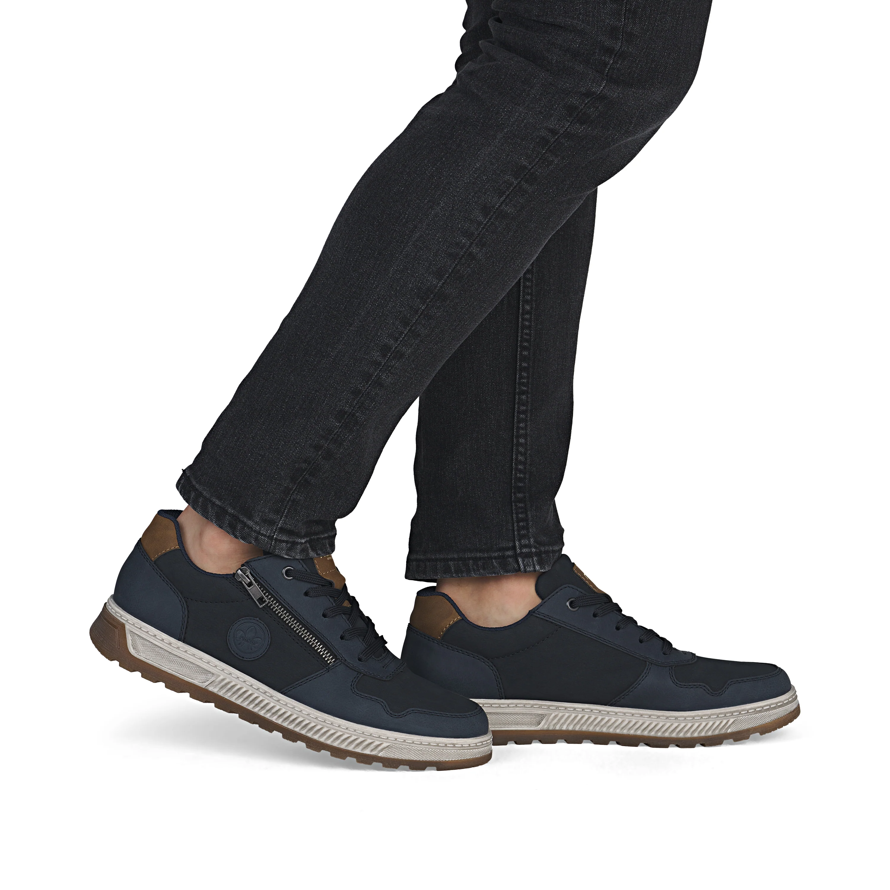 Rieker Men's Shoes - Blue | 37029-14 - Image 10