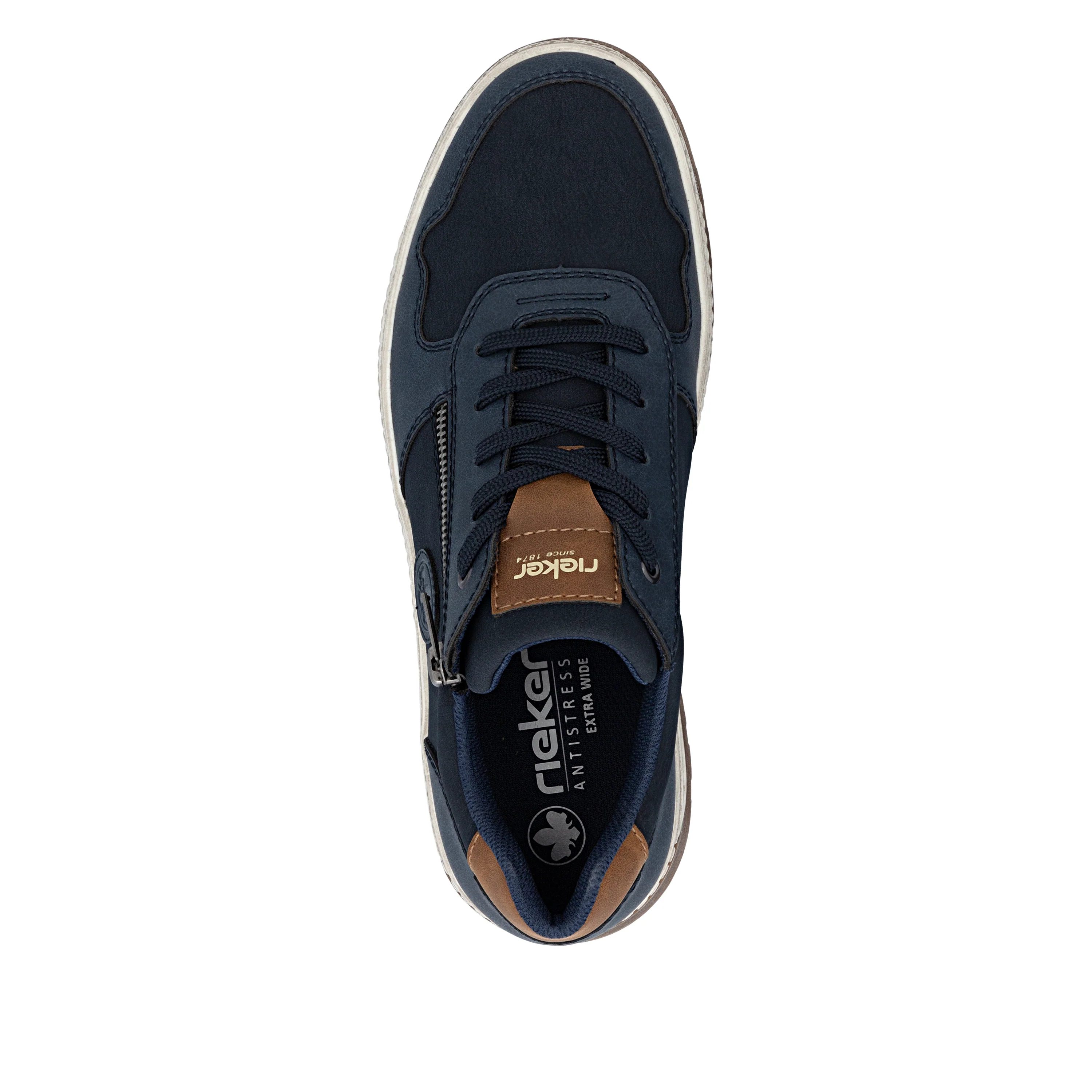 Rieker Men's Shoes - Blue | 37029-14 - Image 4