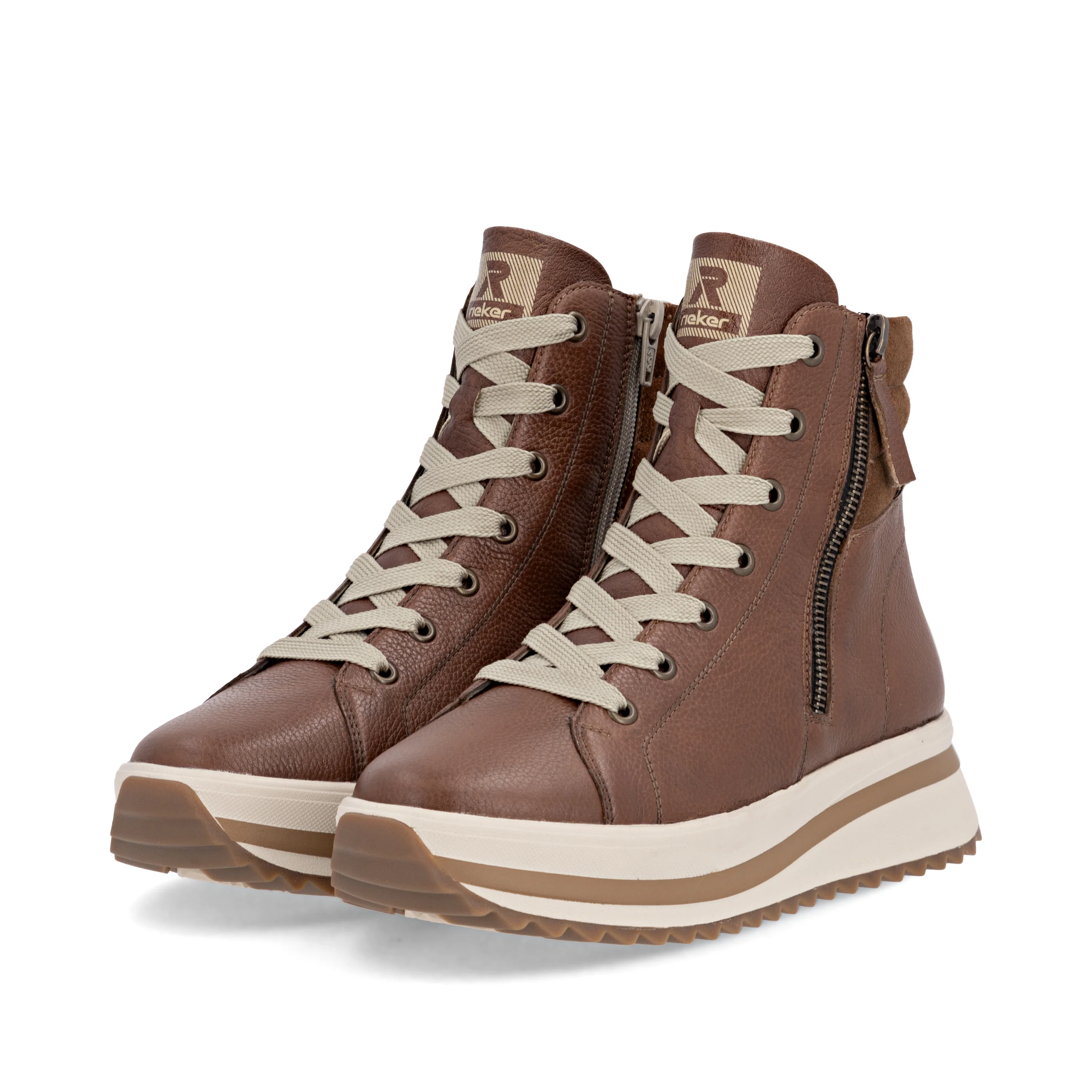 Rieker Sport Woman's Boots - Brown | W3870-24 - Image 8