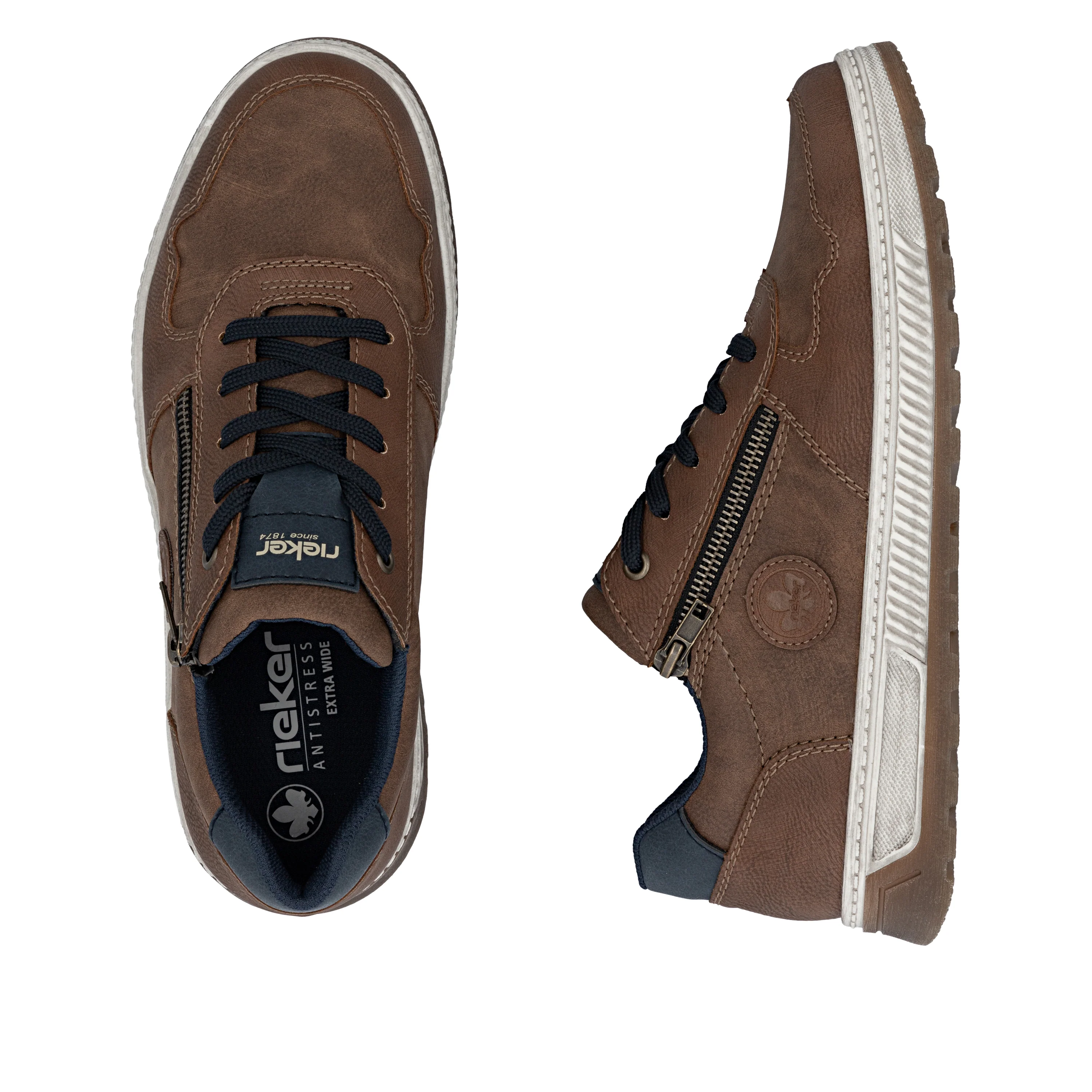 Rieker Men's Shoes - Brown | 37029-24 - Image 9