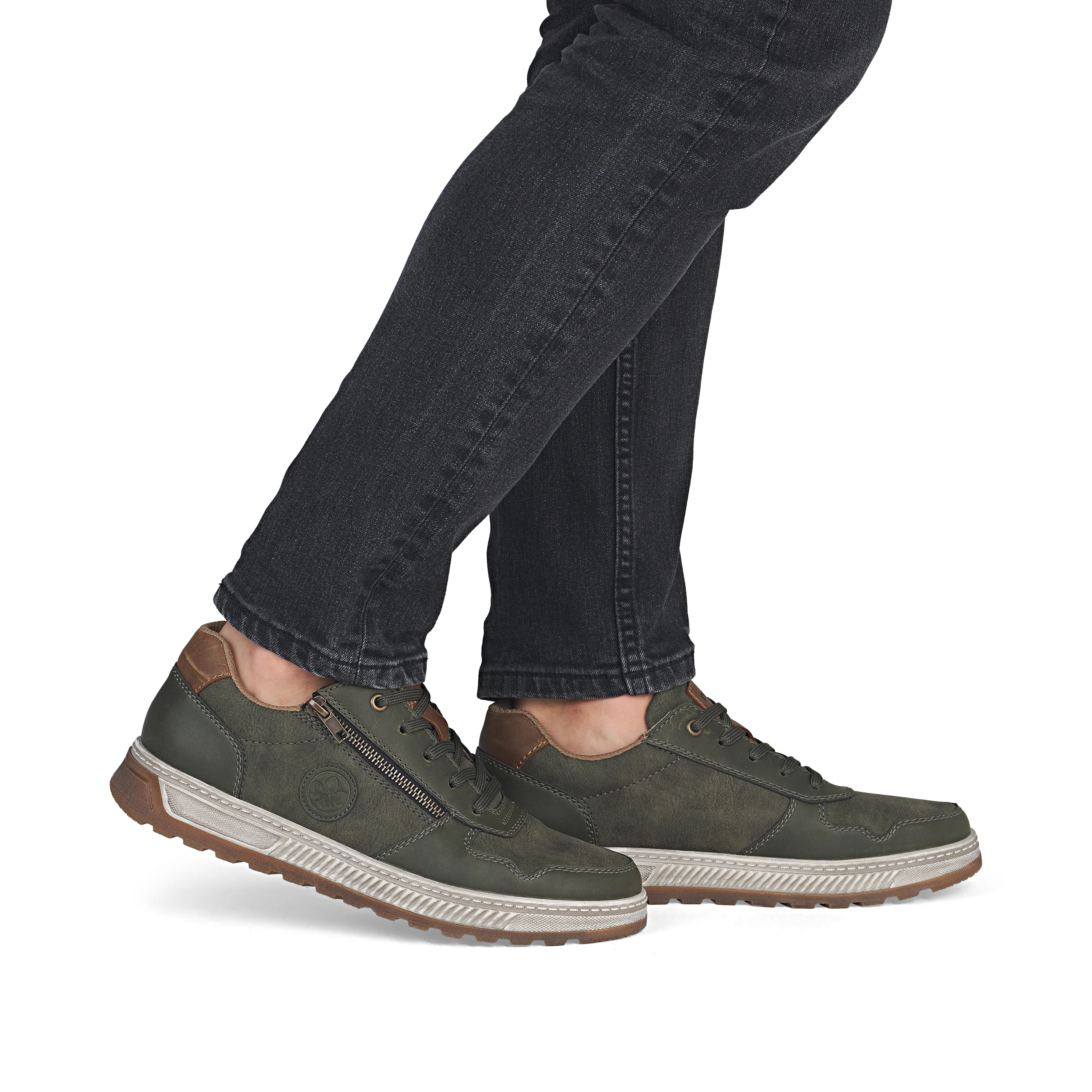Rieker Men's Shoes - Green | 37029-52 - Image 10