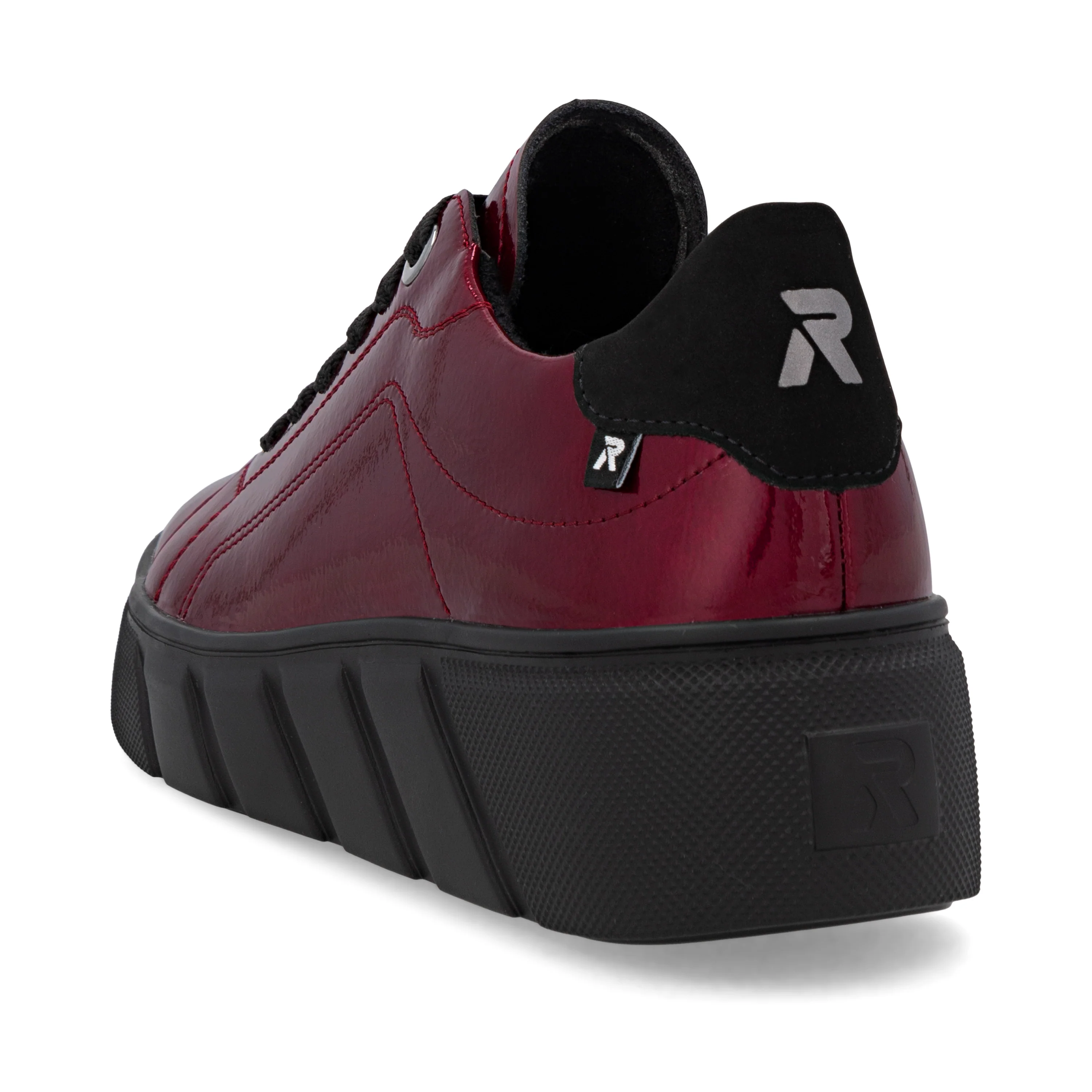 Rieker Sport Woman's Shoes - Red | W2601-35 - Image 3