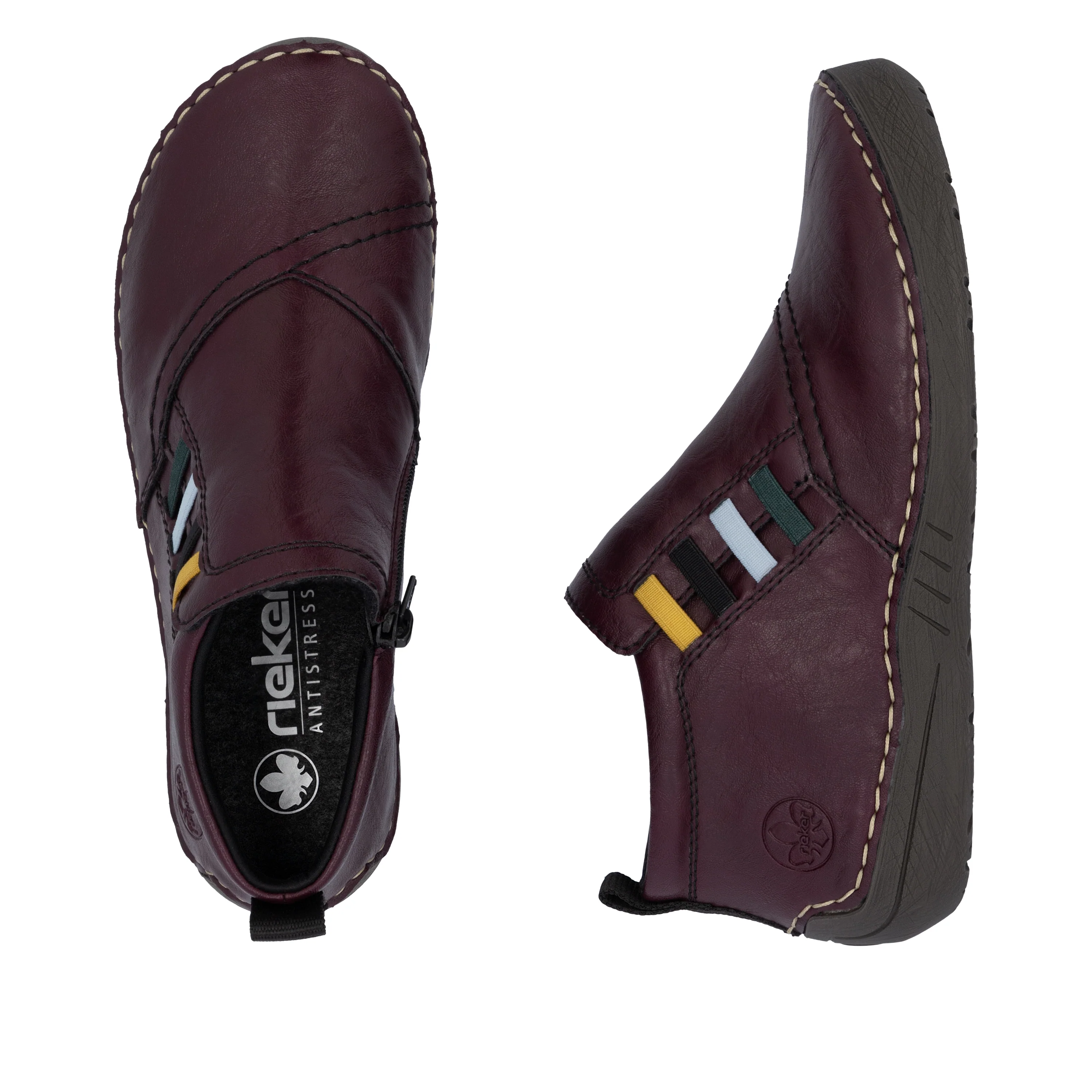 Rieker Woman's Boots - Red | 52584-30 - Image 9