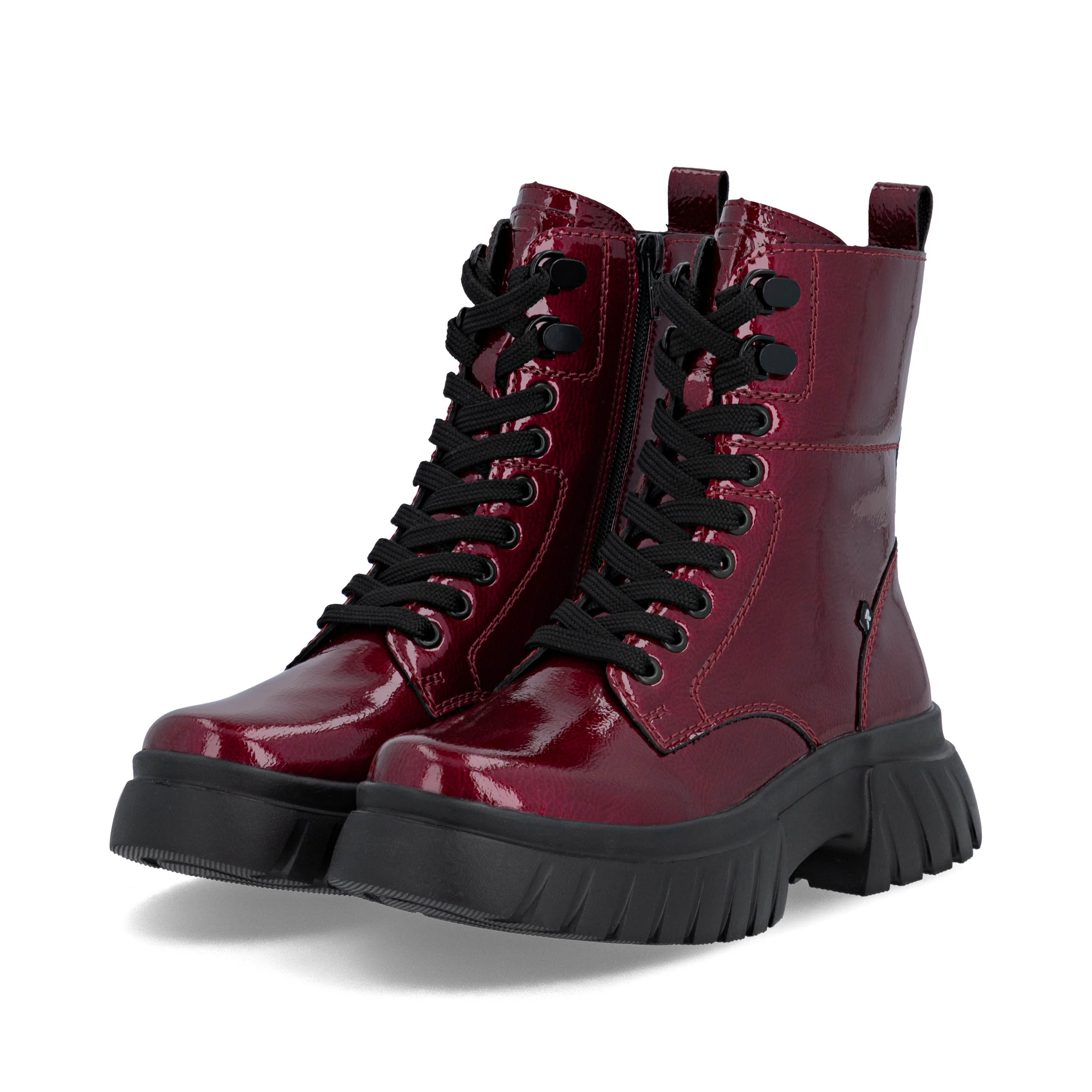 Rieker Sport Woman's Boots - Red | W1870-35 - Image 8