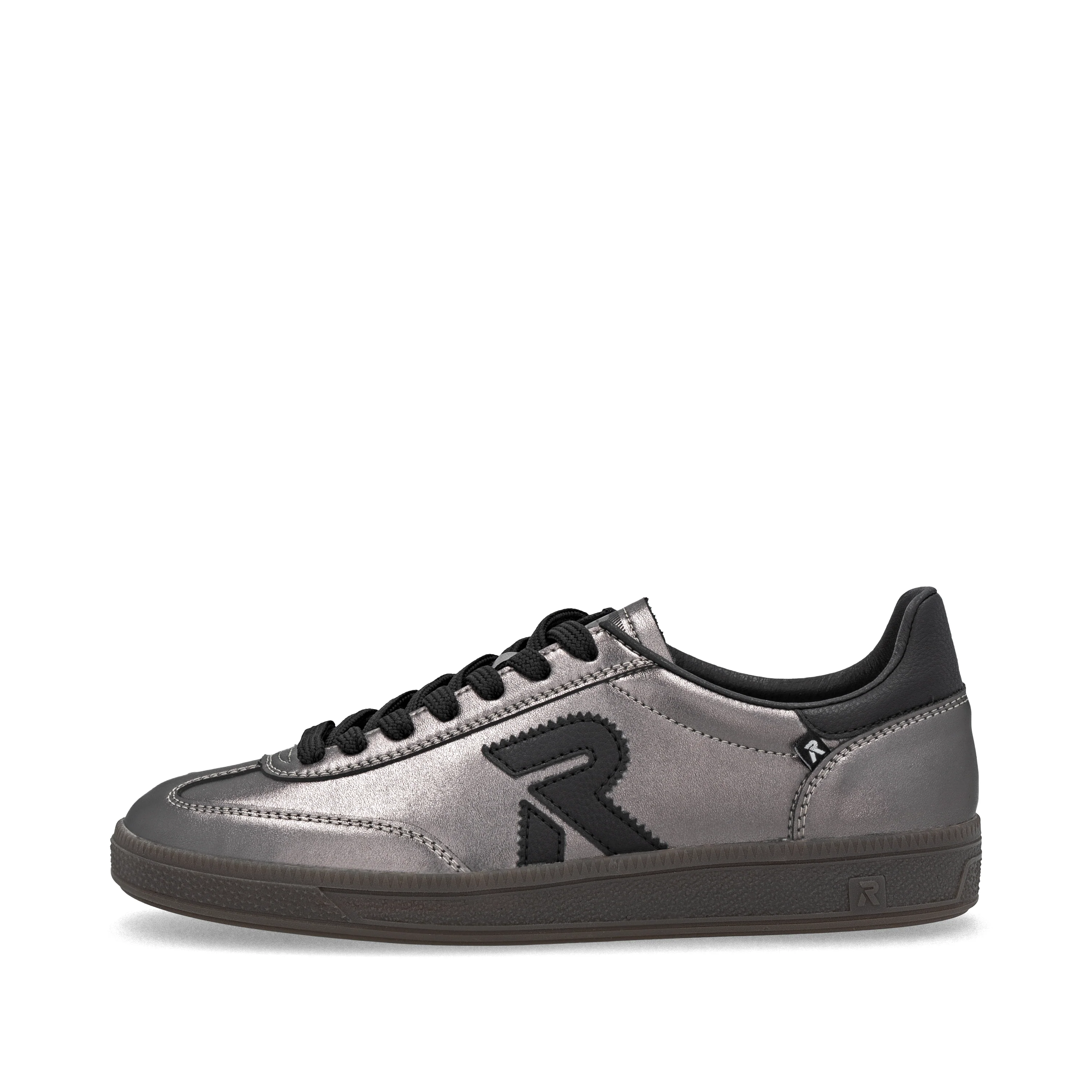 Rieker Sport Woman's Shoes - Silver/Platinum | W2200-91 - Image 5