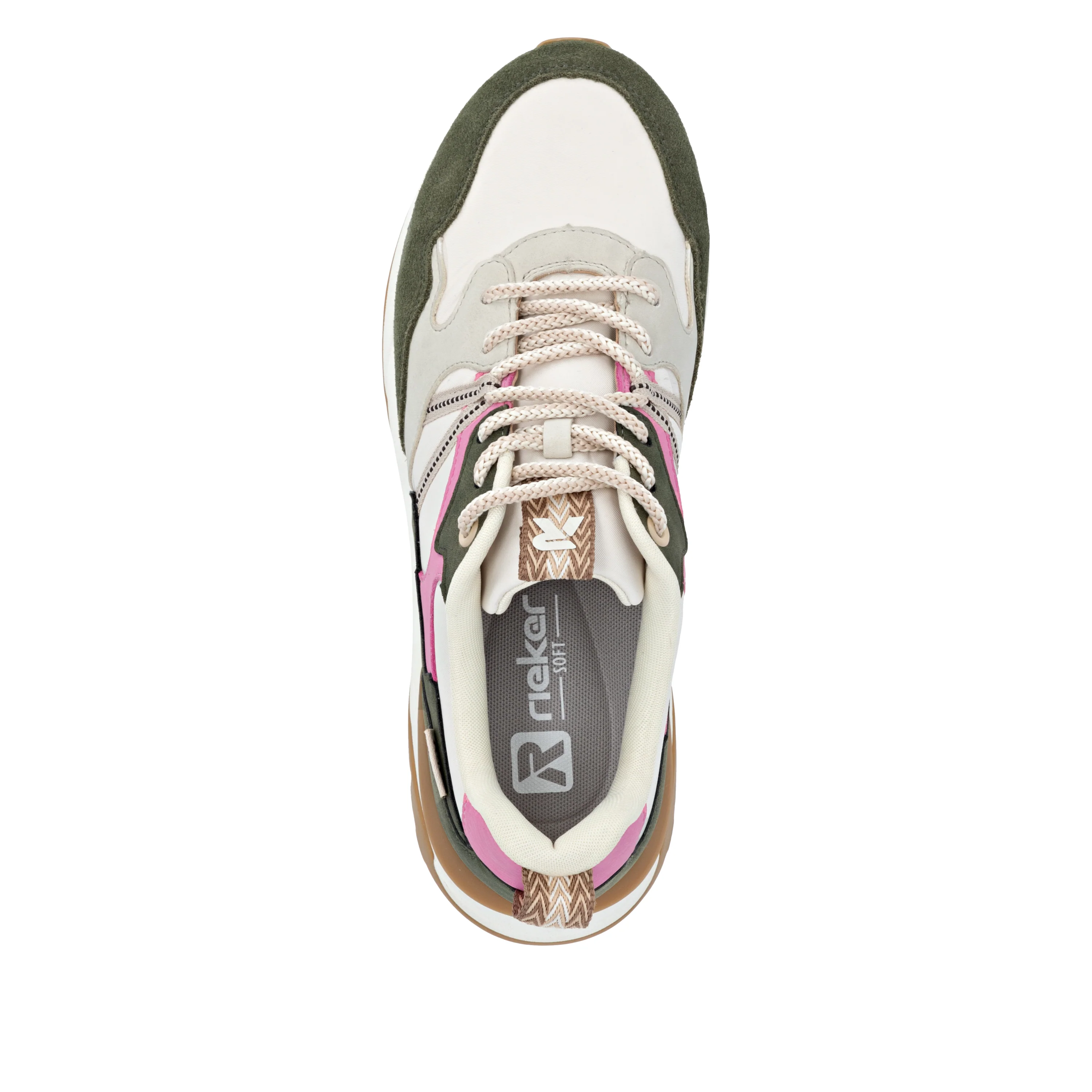 Rieker Sport Woman's Shoes - White | W2501-83 - Image 4