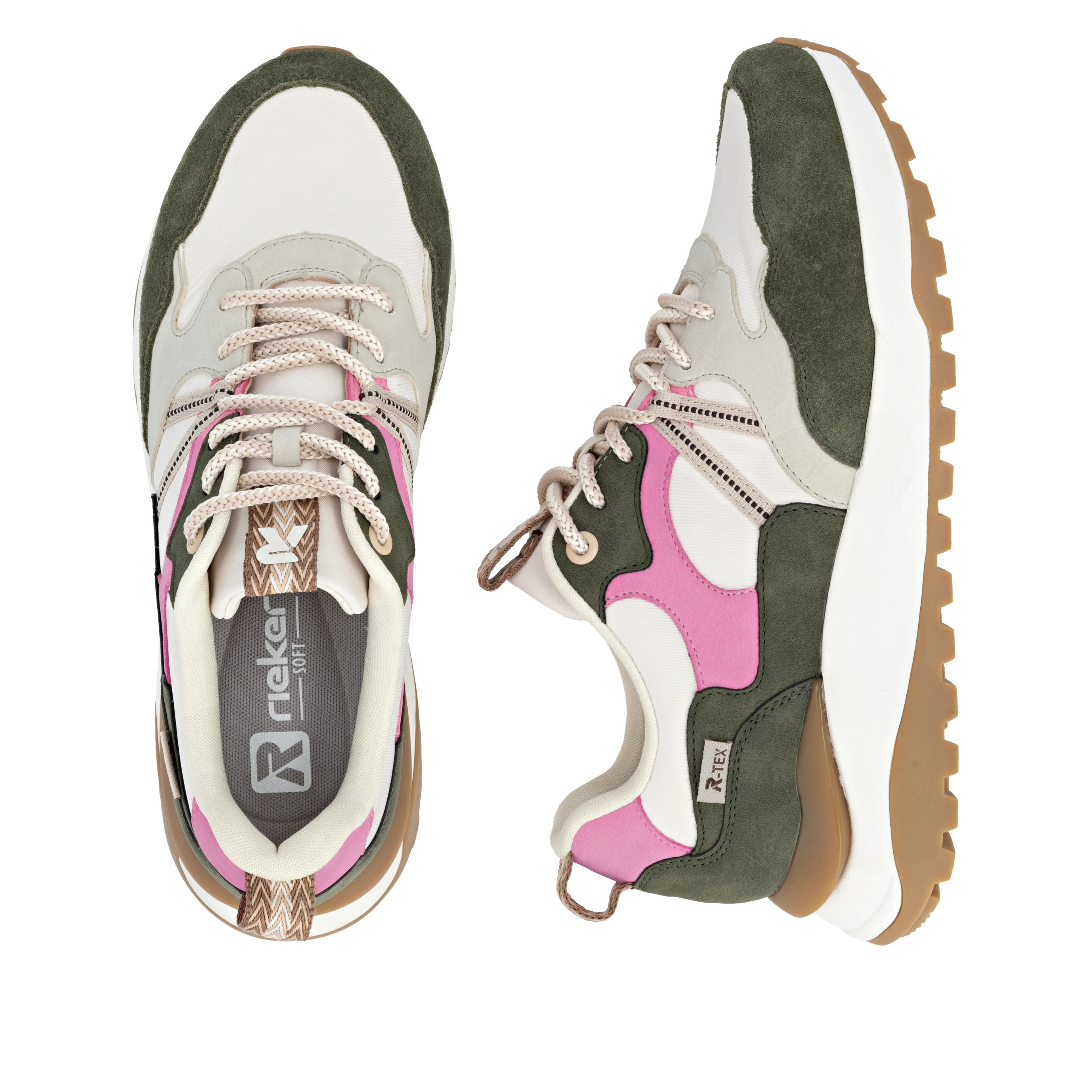 Rieker Sport Woman's Shoes - White | W2501-83 - Image 9